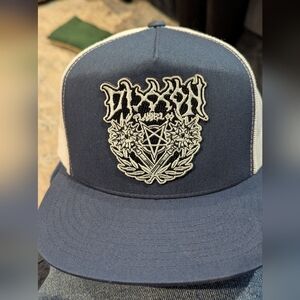 Dixxon Flannel Navy and White Graphic Trucker Hat